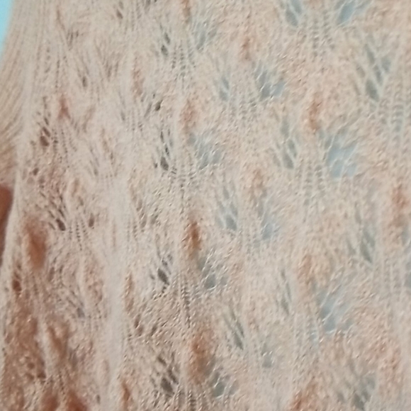 Lauren Conrad Girly Sweet crochet open front cardigan XS - Picture 6 of 7